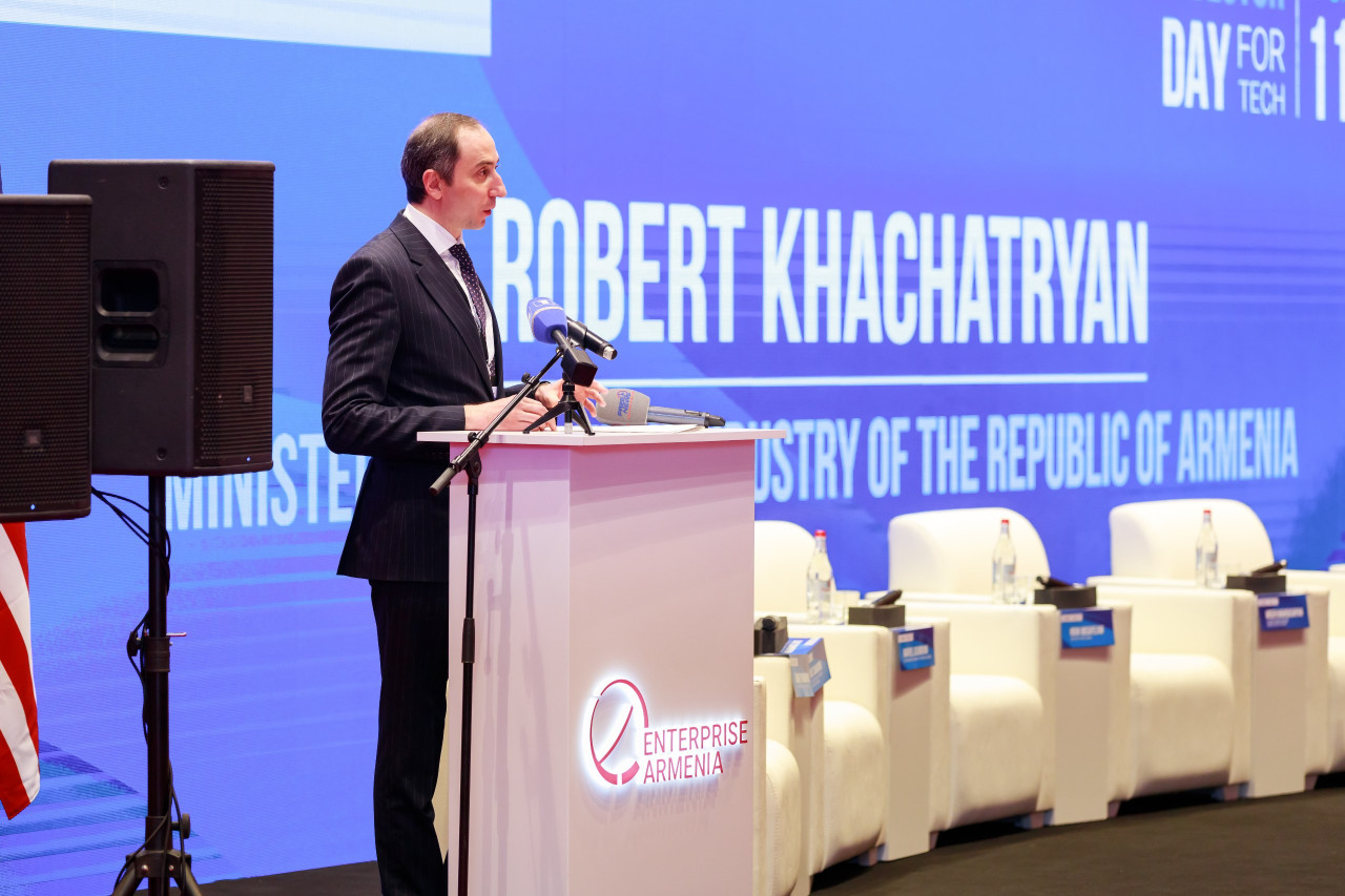 Նախարար Ռոբերտ Խաչատրյանը մասնակցել է «Ներդրողի օր ՏՏ ոլորտի համար» միջոցառմանը