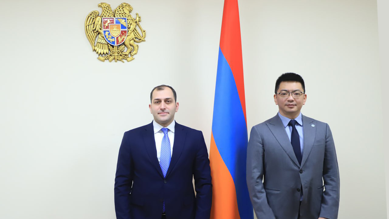 Նախարարի առաջին տեղակալն ընդունել է ՇՀԿ անդամ պետությունների Չինաստանի տեխնոլոգիաների փոխանցման կենտրոնի ներկայացուցիչներին