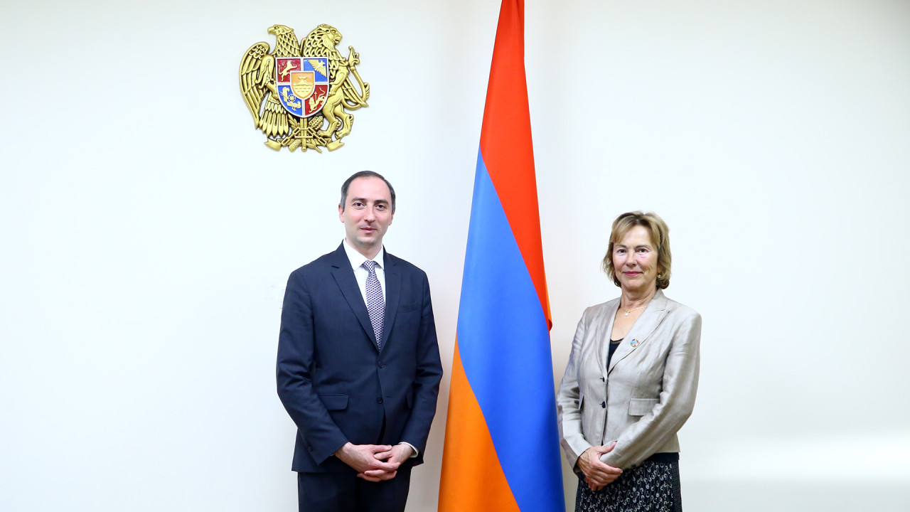Նախարար Ռոբերտ Խաչատրյանն ընդունել է ՄԱԿ-ի Եվրոպական տնտեսական հանձնաժողովի գործադիր քարտուղարին