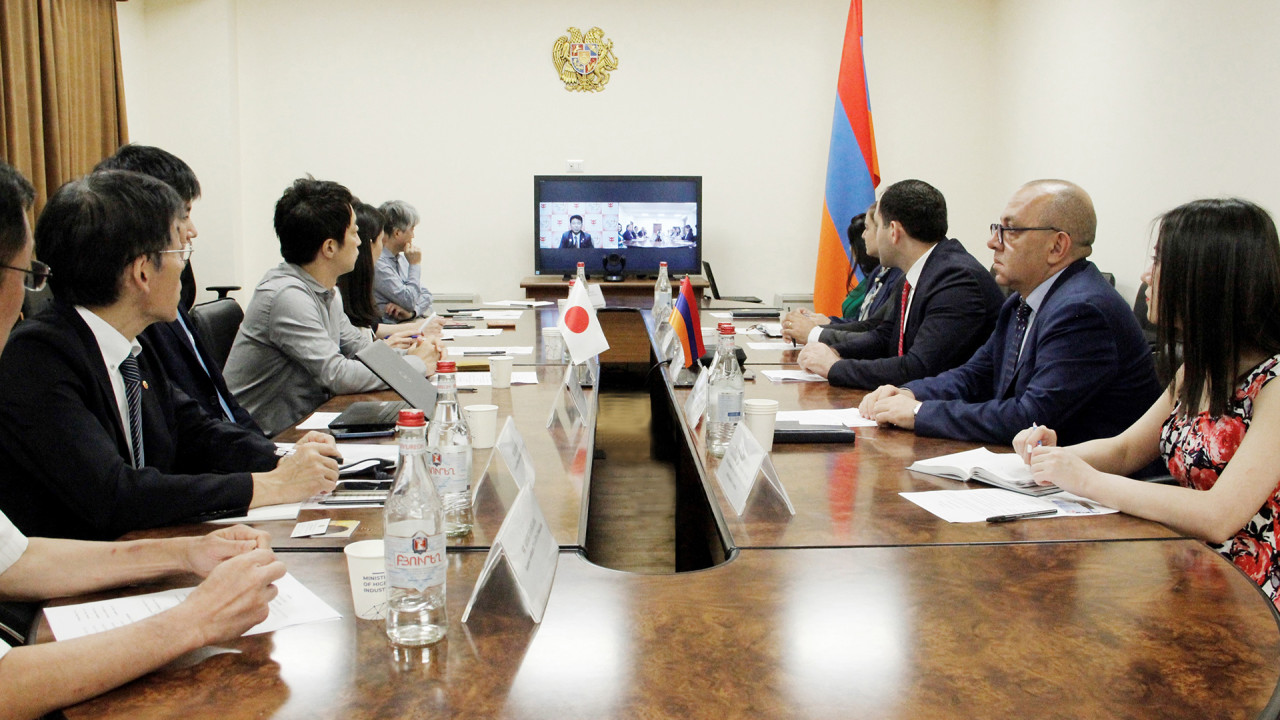 Քննարկվել են ՏՏ ոլորտում հայ-ճապոնական երկկողմ համագործակցության հնարավորությունները