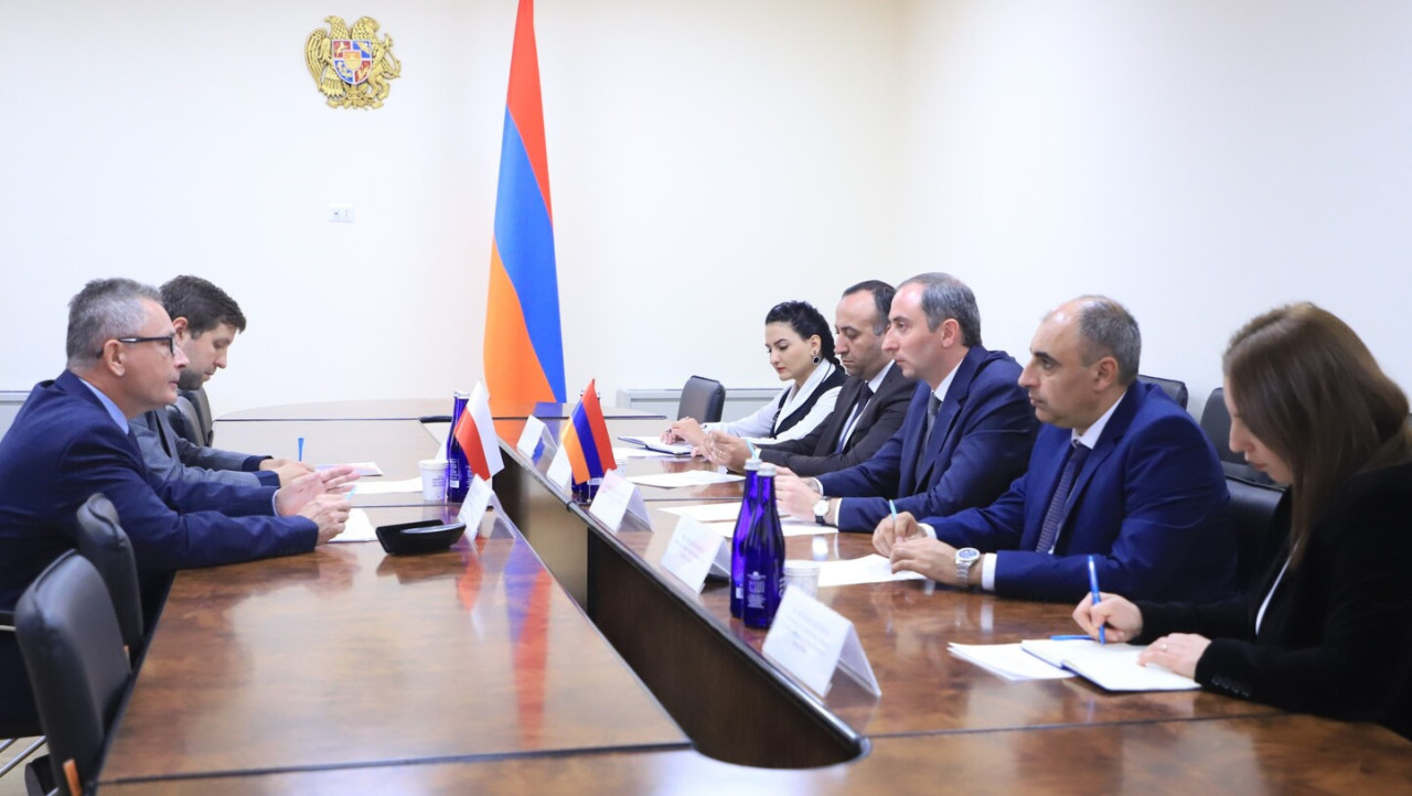 Были обсуждены возможности разширения сотрудничества между Арменией и Польшей в сфере технологий