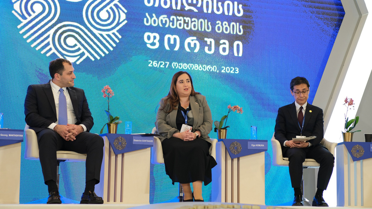 Նախարարի առաջին տեղակալ Գևորգ Մանթաշյանը մասնակցել է Թբիլիսիում կայացած «Մետաքսի ճանապարհ» համաժողովին
