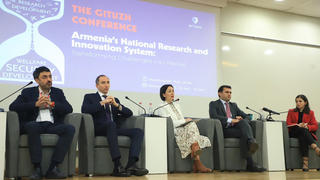 Նախարար Ռոբերտ Խաչատրյանը մասնակցել է «Գիտուժ» նախաձեռնության կազմակերպած կոնֆերանսին