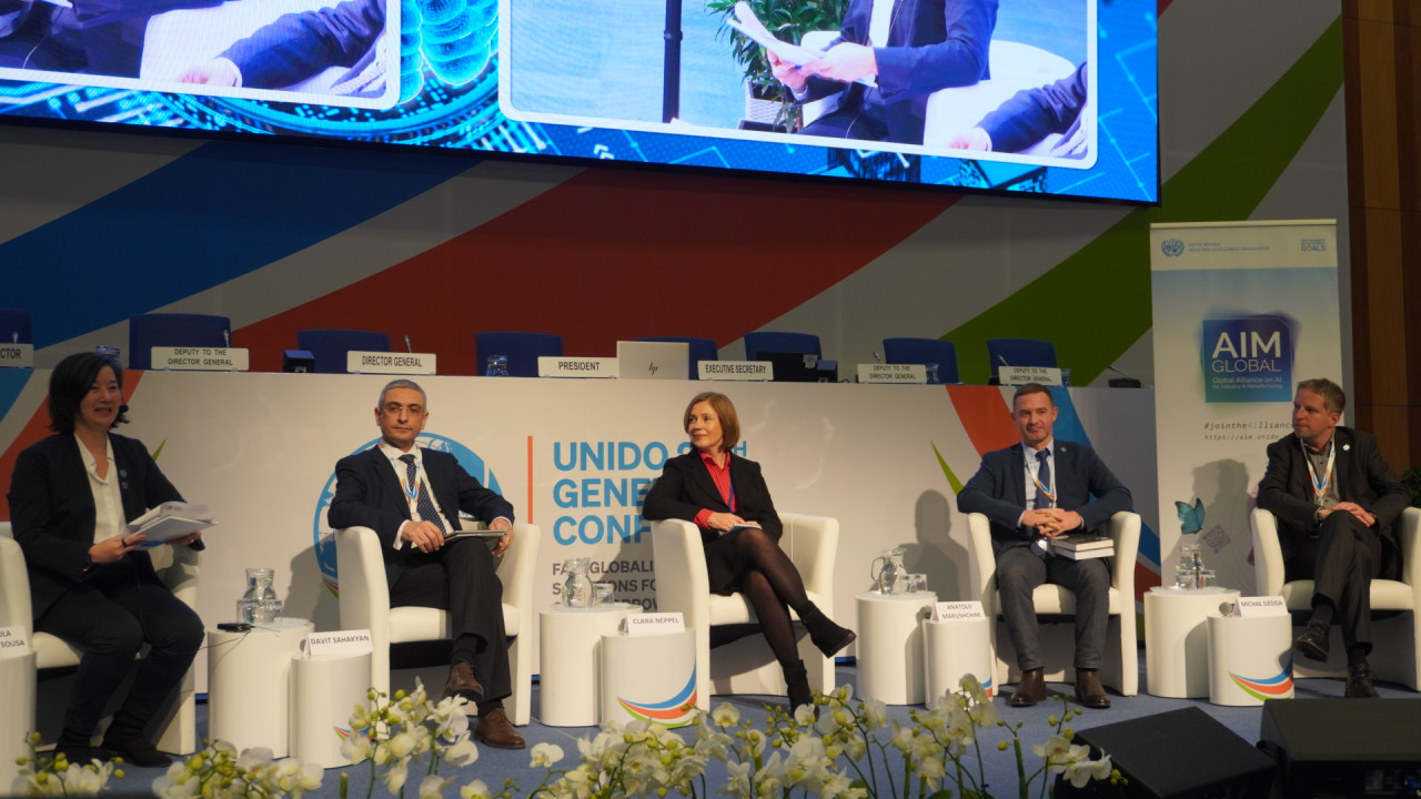 Նախարարի տեղակալը UNIDO-ի Գլխավոր համաժողովի շրջանակներում մասնակցել է մի շարք միջոցառումների, հանդիպումներ ունեցել UNIDO-ի ղեկավարների հետ
