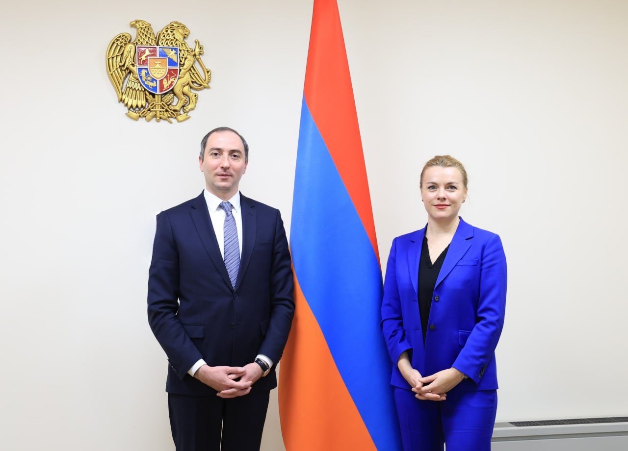 Նախարար Ռոբերտ Խաչատրյանն ընդունել է ՄԱԿ-ի Եվրոպական տնտեսական հանձնաժողովի գործադիր քարտուղարին