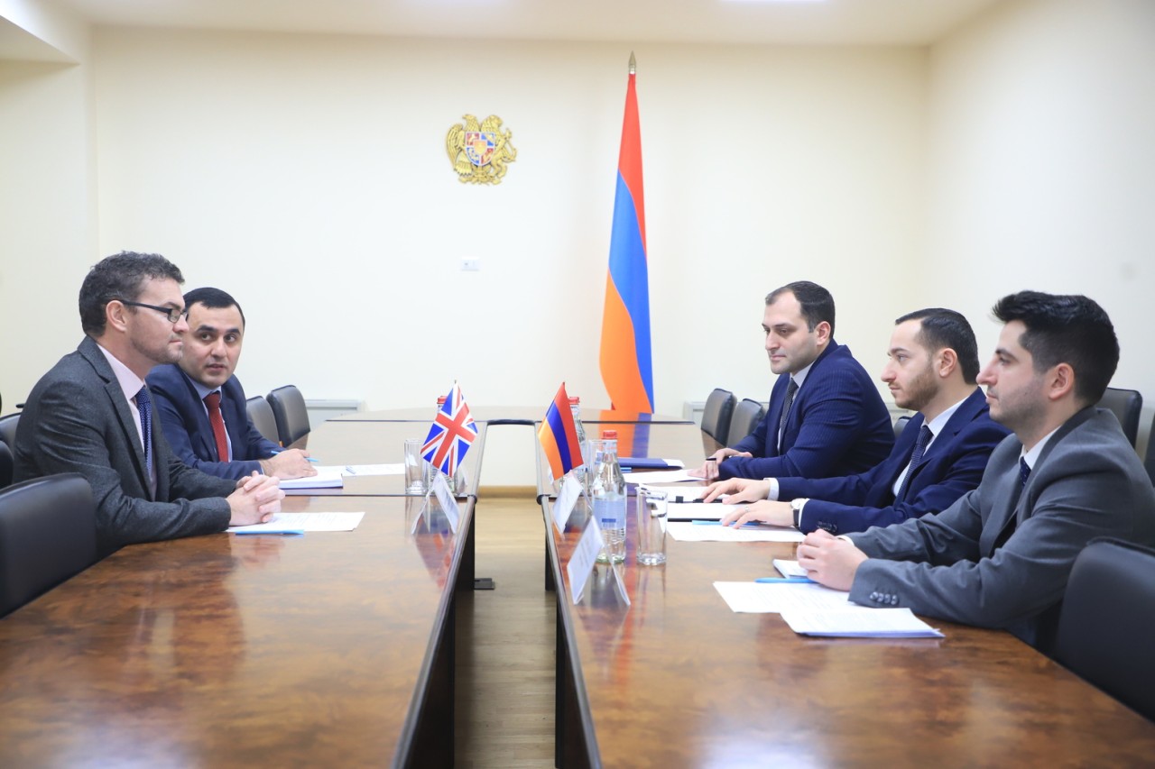 Նախարարը խոսել է բարձր տեխնոլոգիական ոլորտում հայ-բրիտանական համագործակցության հեռանկարների մասին