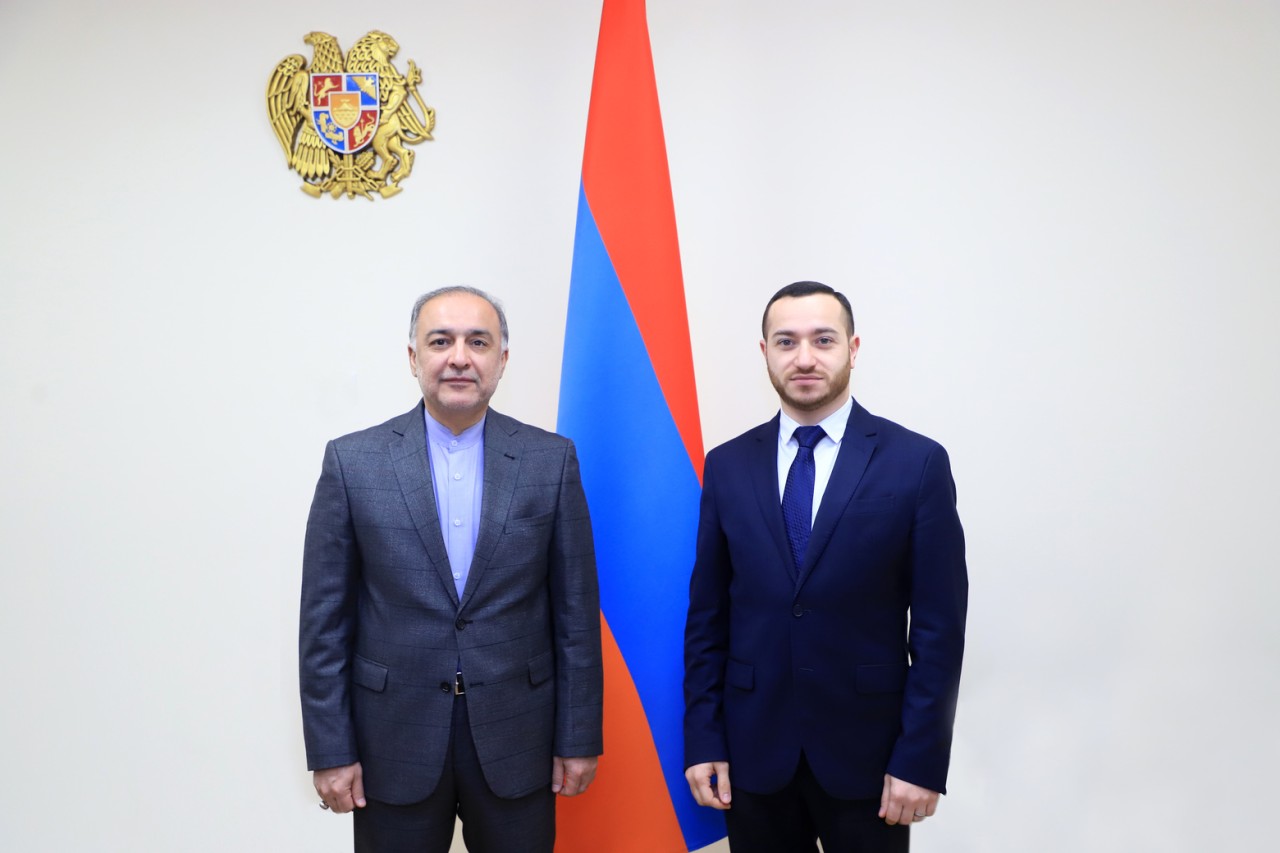 Նախարարն ընդունել է Իրանի Իսլամական Հանրապետության արտակարգ և լիազոր դեսպանին