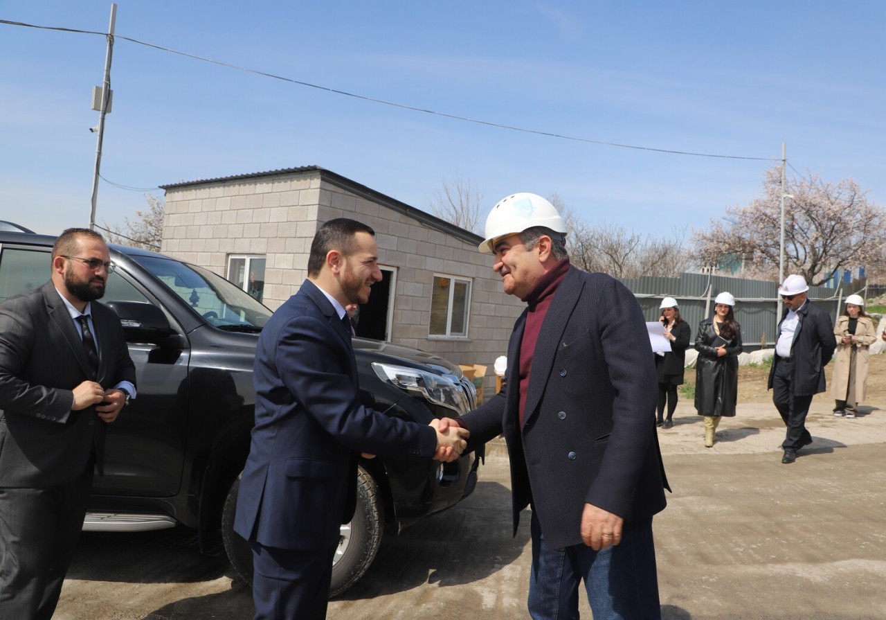  Նախարար Մխիթար Հայրապետյանն այցելել է «Դալան» տեխնոպարկի շինարարության հրապարակ