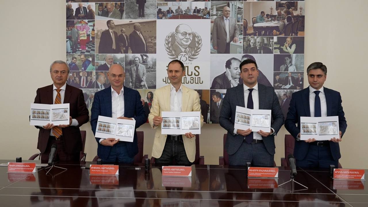 Նոր նամականիշ՝ նվիրված մեծանուն հայ բարերար, գործարար Հրանտ Վարդանյանի ծննդյան 75-ամյակին․ Գևորգ Մելիքսեթյանը մասնակցել է նամականիշի մարմանը
