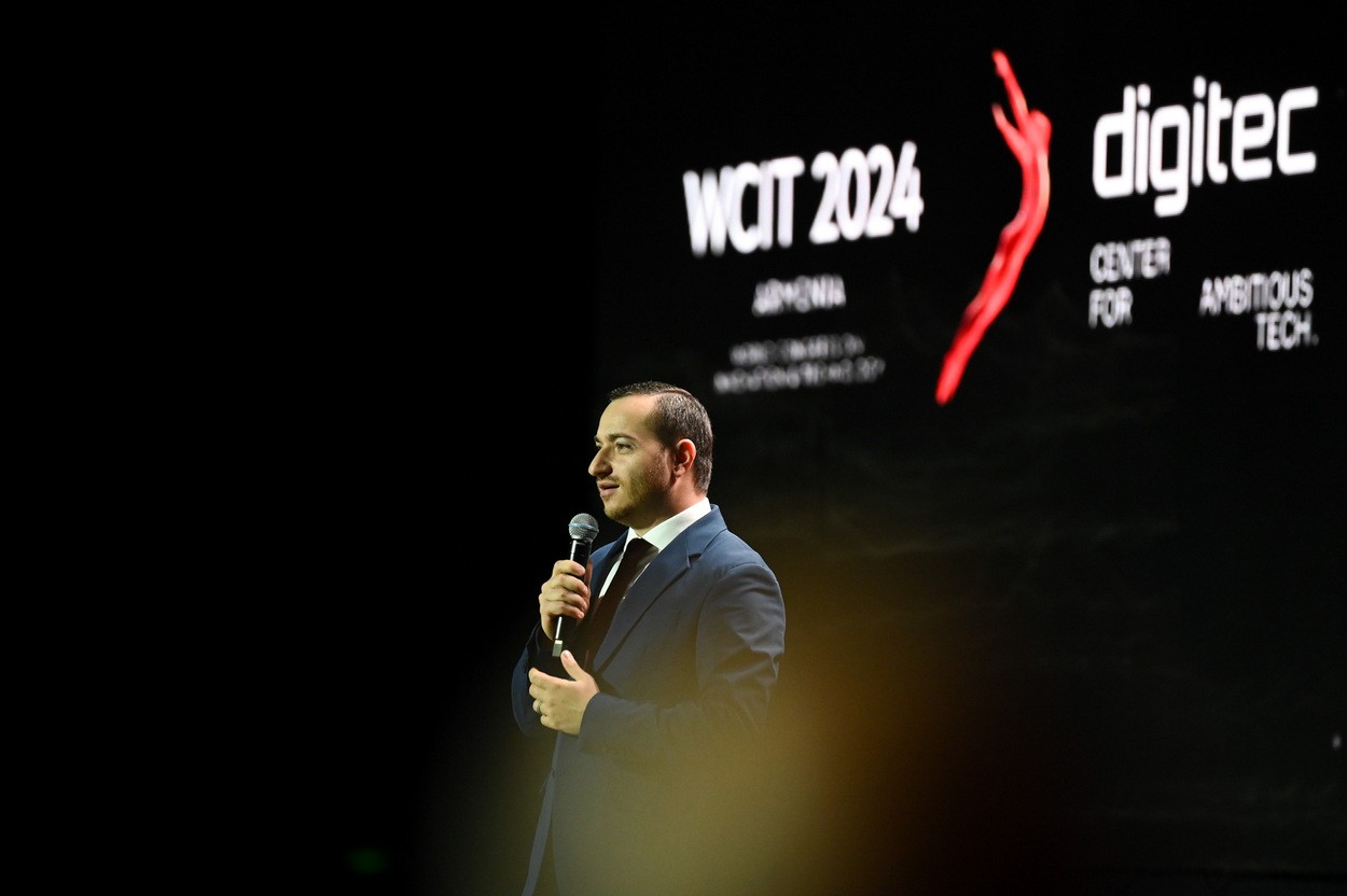 WCIT 2024-ը ևս մեկ անգամ գալիս է ընդգծելու մեր երկրի ամուր կամքը՝ դառնալու տեխնոլոգիական կենտրոն. Մեկնարկել է Նորարարության և տեխնոլոգիաների համաշխարհային կոնգրեսը