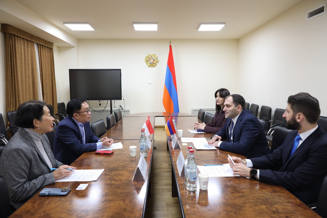 Cooperation Prospects in the Technological Sector Discussed with Newly Appointed Honorary Consul of Armenia in Singapore