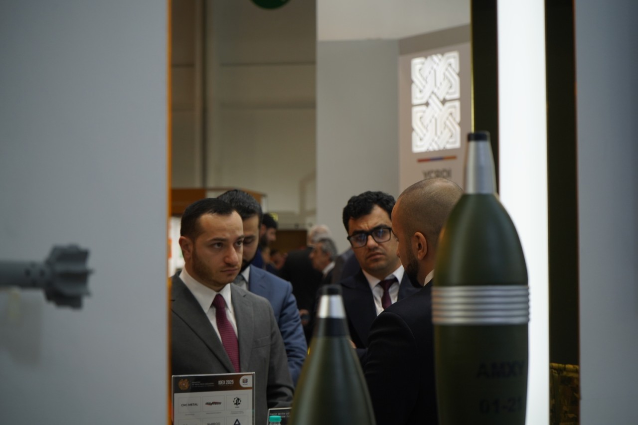 ԲՏԱ նախարարն Աբու Դաբիում մասնակցում է «ԱՅԴԵՔՍ 2025» ցուցահանդեսին. ՀՀ ռազմարդյունաբերական ընկերությունները հանդես են գալիս միասնական տաղավարով 