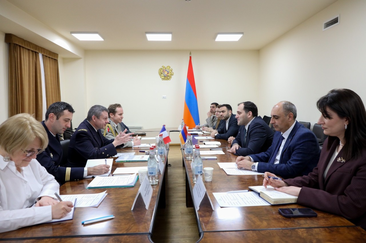 Ֆրանսիայի Պաշտպանական նորարարությունների գործակալության տնօրենի հետ քննարկվել են փոխգործակցության ընդլայնման հեռանկարները