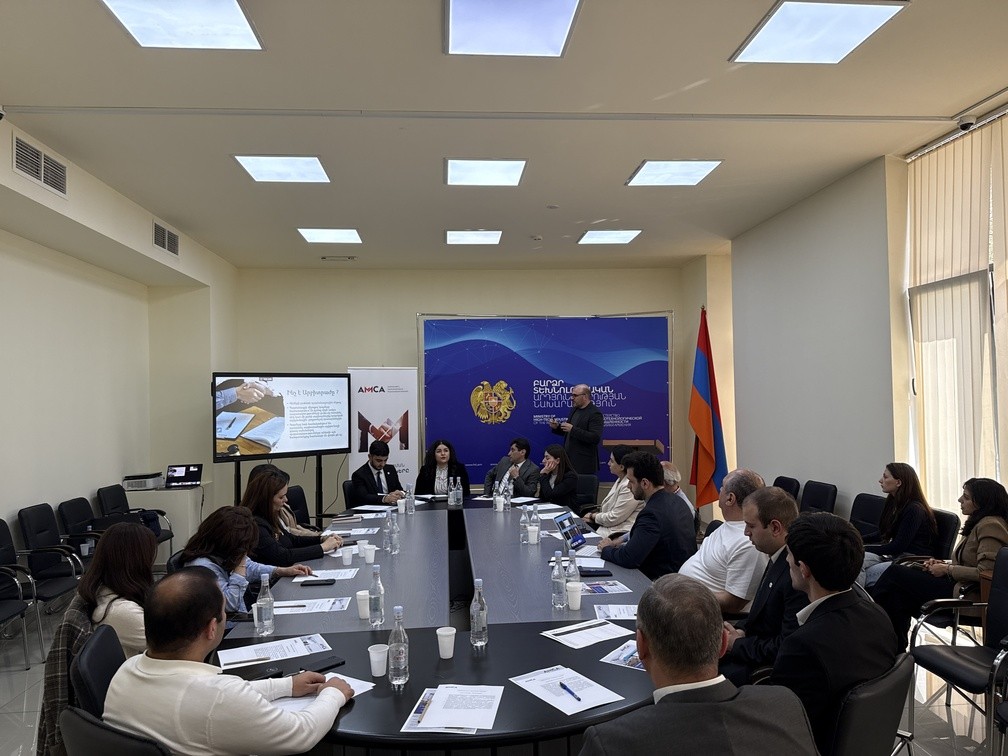 Տեխնոլոգիական ոլորտի ներկայացուցիչների համար իրականացվել է հանդիպում-քննարկում արբիտրաժի միջոցով ոլորտային վեճերը հնարավորինս արագ և արդարացի լուծելու վերաբերյալ 