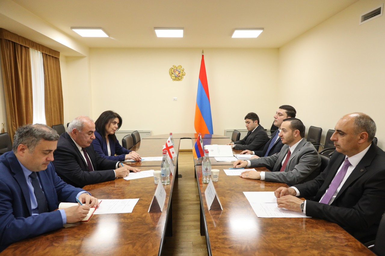 ՀՀ ԲՏԱ նախարար Մխիթար Հայրապետյանն ընդունել է ՀՀ-ում Վրաստանի դեսպանին
