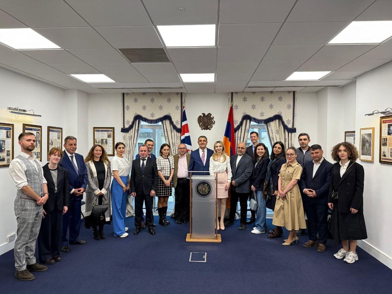 ՀՀ ԲՏԱ նախարարի տեղակալ Ռուբեն Սիմոնյանն աշխատանքային այցով գտնվել է Միացյալ Թագավորությունում 