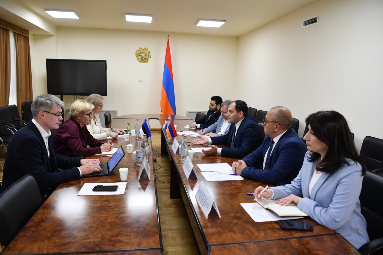 ՀՀ-ում Էստոնիայի դեսպանի հետ քննարկվել են տեխնոլոգիական ոլորտի համագործակցության ուղղությունների զարգացման հեռանկարները