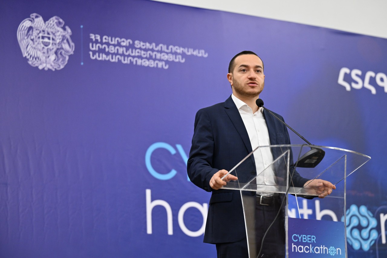 The Cybersecurity Hackathon Has Launched: Mkhitar Hayrapetyan Emphasized the Importance of Cyber Defense