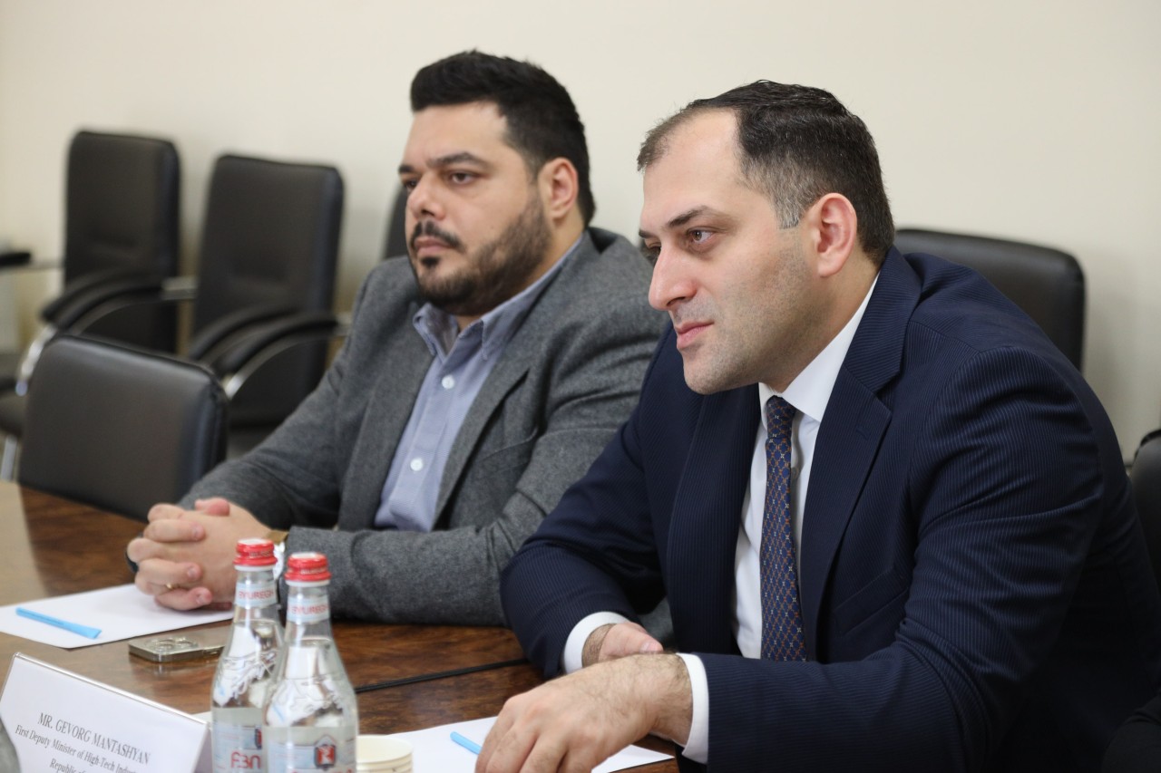 Նախարարի առաջին տեղակալն ընդունել է Salesforce ընկերության փոխնախագահին