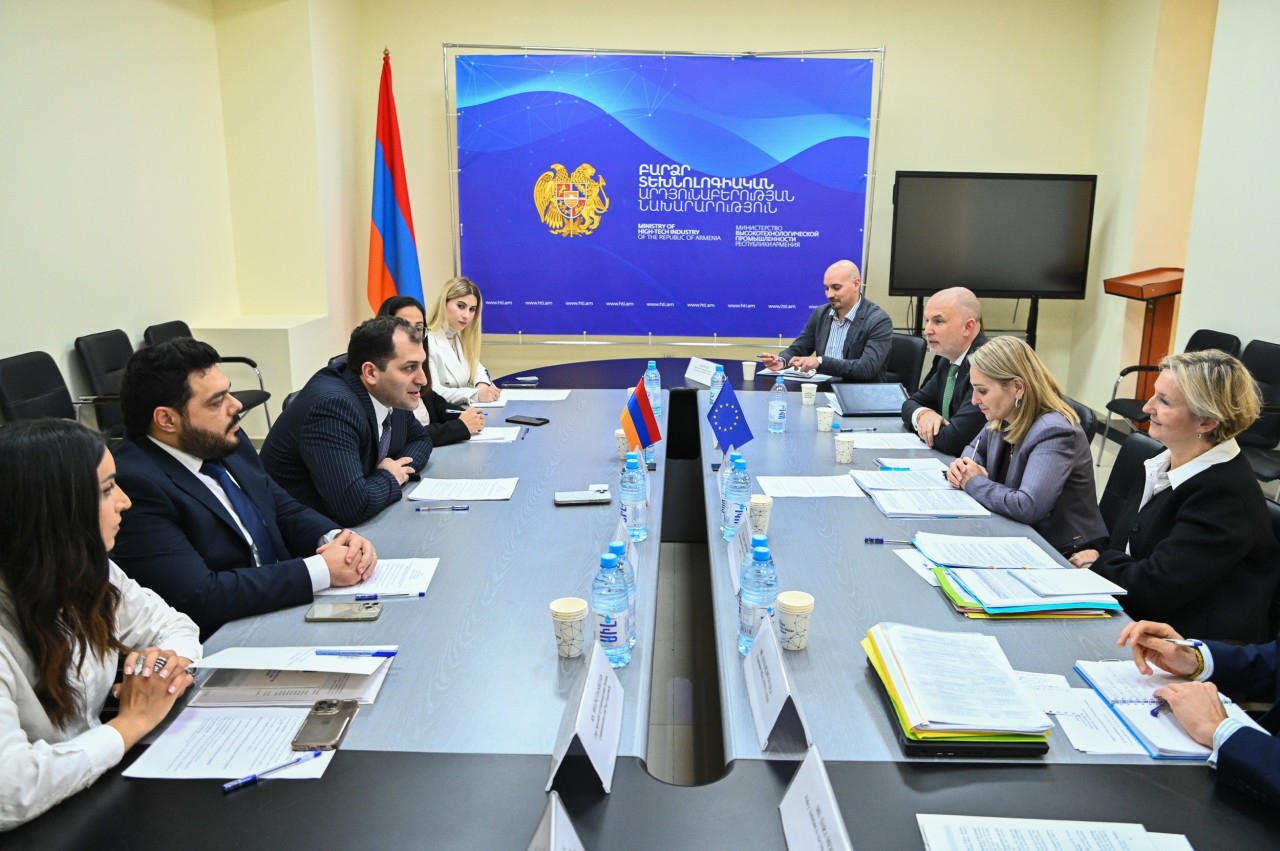 ՀՀ ԲՏԱ նախարարի առաջին տեղակալը հյուրընկալել է Եվրոպական հանձնաժողովի և ԵՄ ԱԳԵԾ բարձրաստիճան պատվիրակությանը