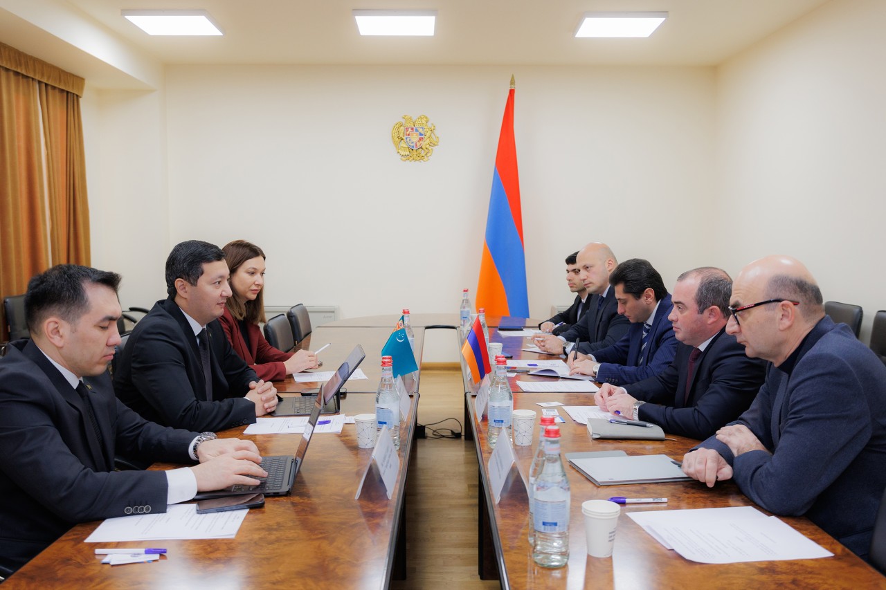 ԲՏԱ նախարարի տեղակալն ընդունել է Թուրքմենստանի կրթության փոխնախարարի գլխավորած պատվիրակությանը