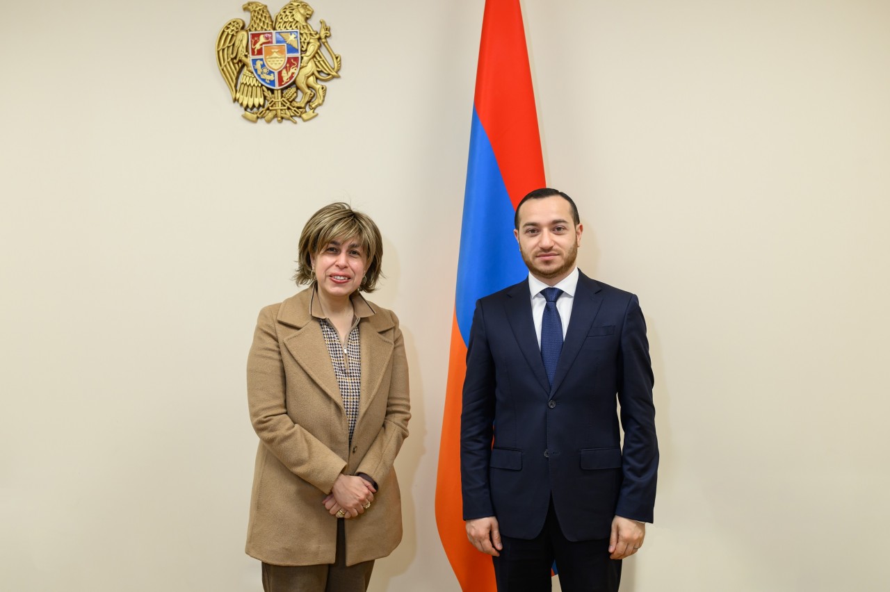 Նախարար Մխիթար Հայրապետյանն ընդունել է Հայաստանում Եգիպտոսի դեսպան Ամալ Աֆիֆիին
