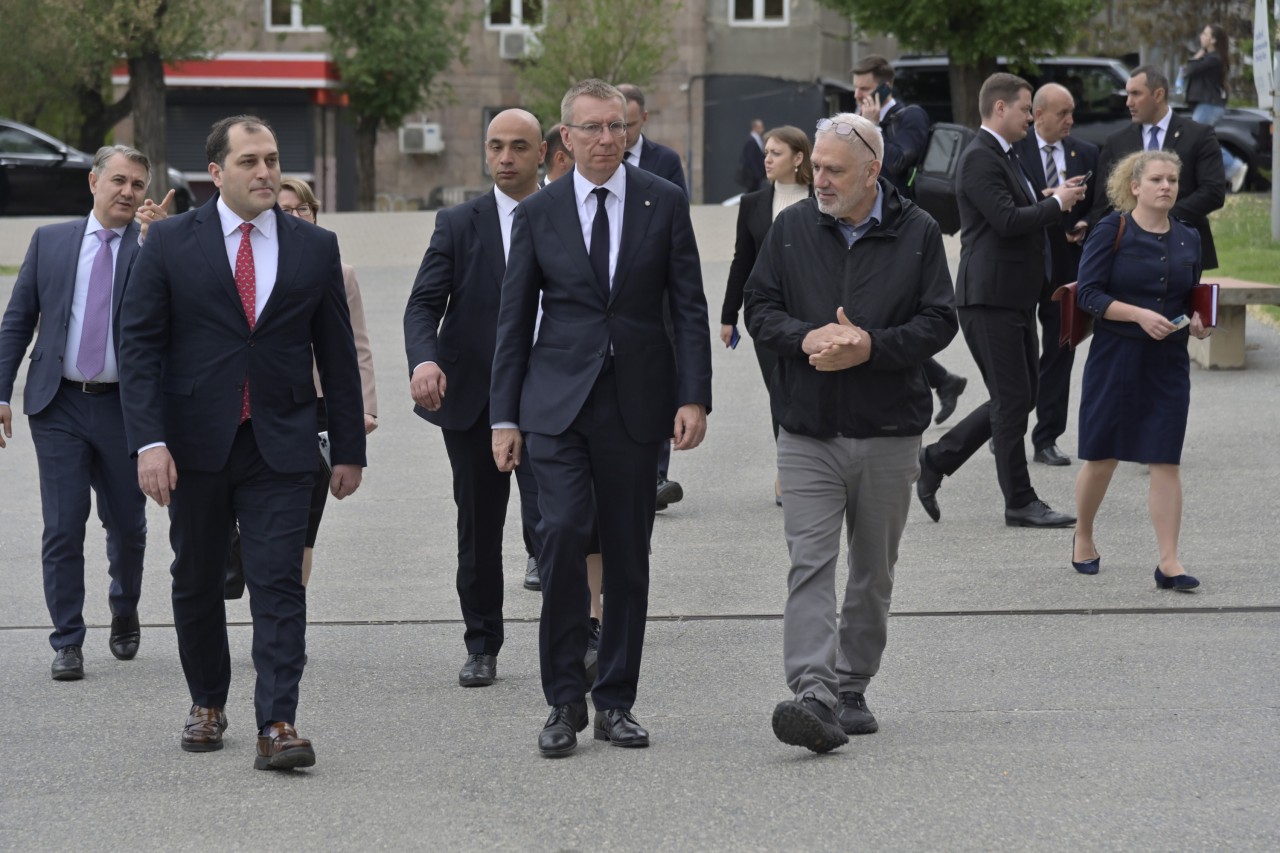 Լատվիայի Հանրապետության նախագահ Էդգարս Ռինկևիչսն այցելել է «Թումո» ստեղծարար տեխնոլոգիաների կենտրոն